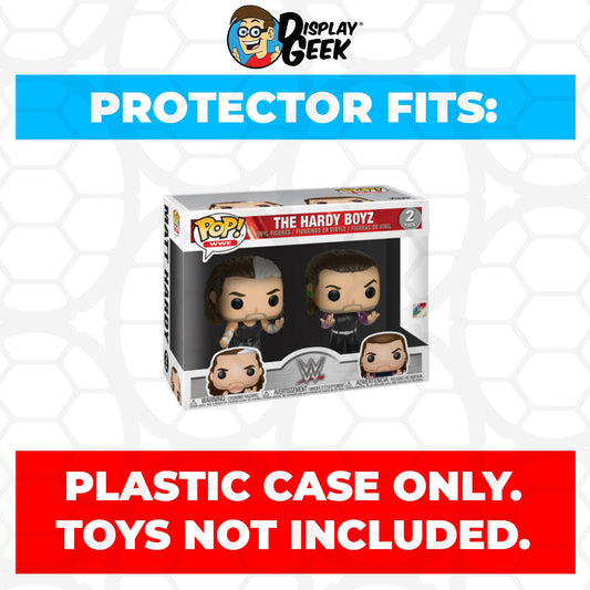 Pop Protector for 2 Pack The Hardy Boyz Funko Pop - PPG Pop Protector Guide Search Created by Display Geek