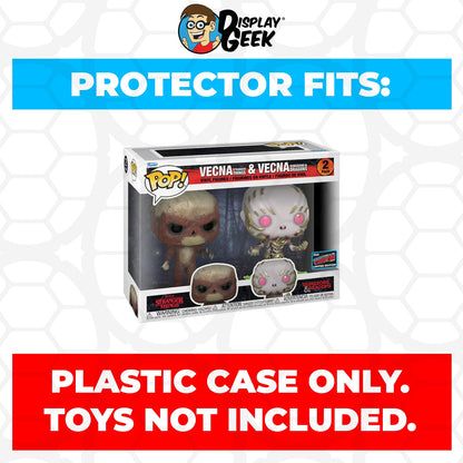 Pop Protector for 2 Pack Vecna Stranger Things & Vecna D&D Funko Pop - PPG Pop Protector Guide Search Created by Display Geek