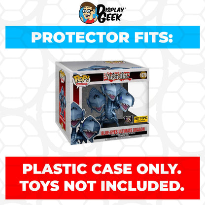 Pop Protector for 6 inch Blue-Eyes Ultimate Dragon #1078 Super Funko Pop - PPG Pop Protector Guide Search Created by Display Geek