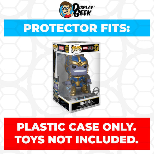 Pop Protector for 6 inch Thanos with Throne #331 Super Funko Pop - PPG Pop Protector Guide Search Created by Display Geek