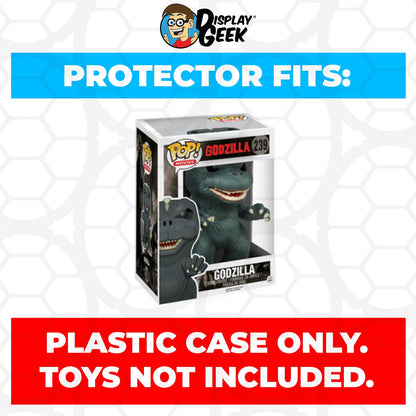 Pop Protector for 6 inch Godzilla #239 Super Funko Pop - PPG Pop Protector Guide Search Created by Display Geek