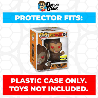 Pop Protector for 6 inch Great Ape Goku #624 Super Funko Pop - PPG Pop Protector Guide Search Created by Display Geek