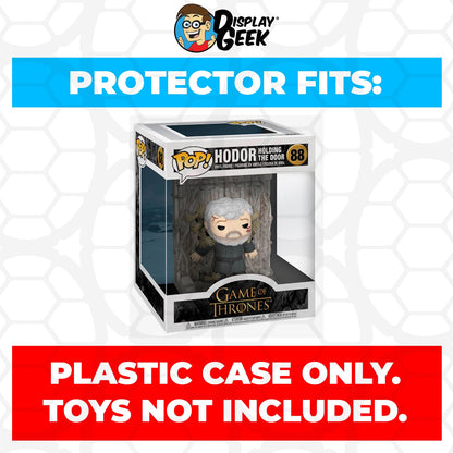 Pop Protector for 6 inch Hodor Holding the Door #88 Super Funko Pop - PPG Pop Protector Guide Search Created by Display Geek