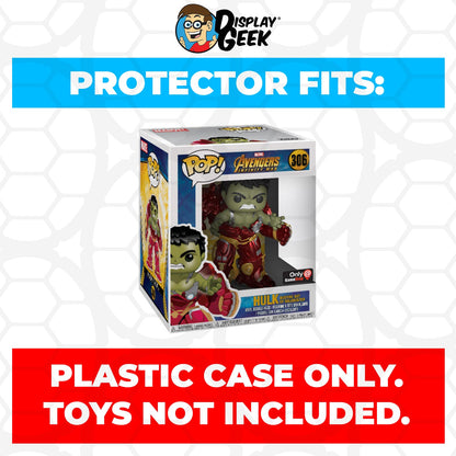 Pop Protector for 6 inch Hulk Busting Out of Hulkbuster #306 Super Funko Pop - PPG Pop Protector Guide Search Created by Display Geek