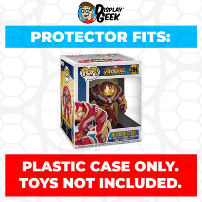 Pop Protector for 6 inch Hulkbuster Infinity War #294 Super Funko Pop - PPG Pop Protector Guide Search Created by Display Geek