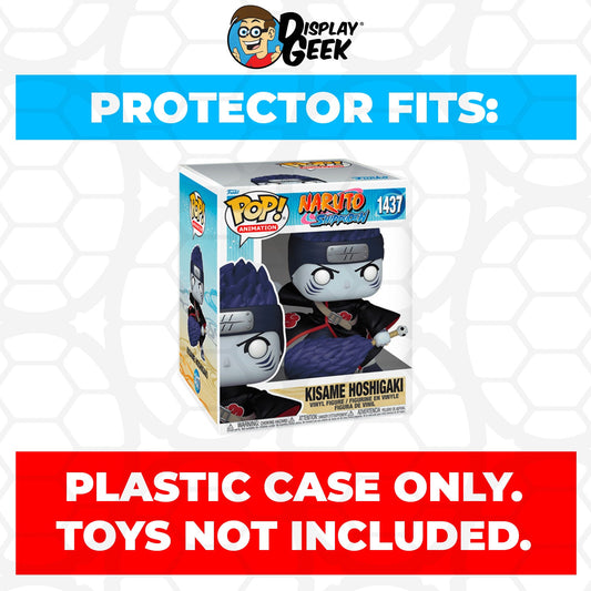 Pop Protector for 6 inch Kisame Hoshigaki #1437 Super Size Funko Pop - PPG Pop Protector Guide Search Created by Display Geek