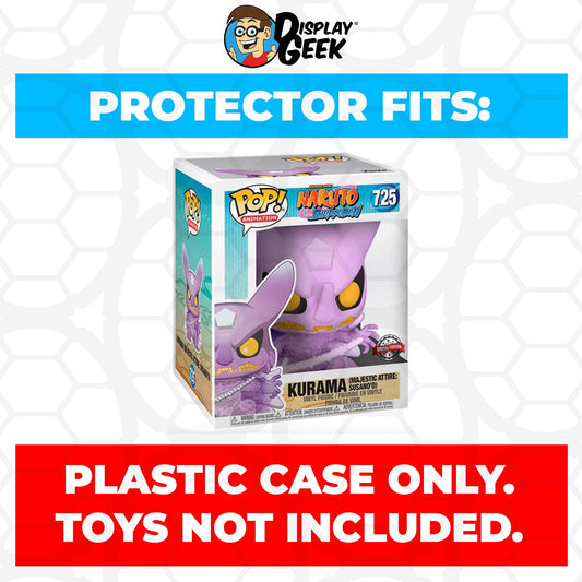 Pop Protector for 6 inch Kurama Majestic Attire Susano'o #725 Super Funko Pop - PPG Pop Protector Guide Search Created by Display Geek