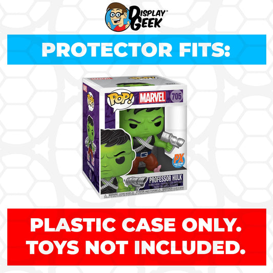 Pop Protector for 6 inch Professor Hulk #705 Super Funko Pop - PPG Pop Protector Guide Search Created by Display Geek