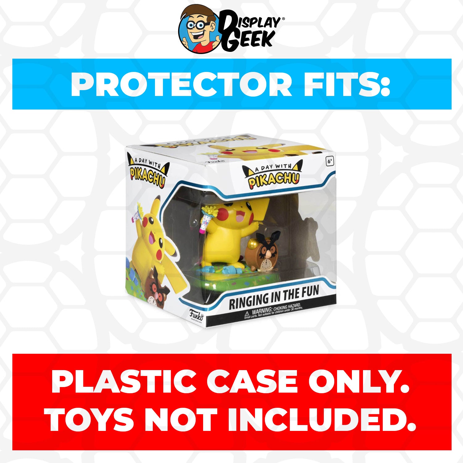 Pop Protector for Ringing in the Fun Funko A Day with Pikachu - PPG Pop Protector Guide Search Created by Display Geek