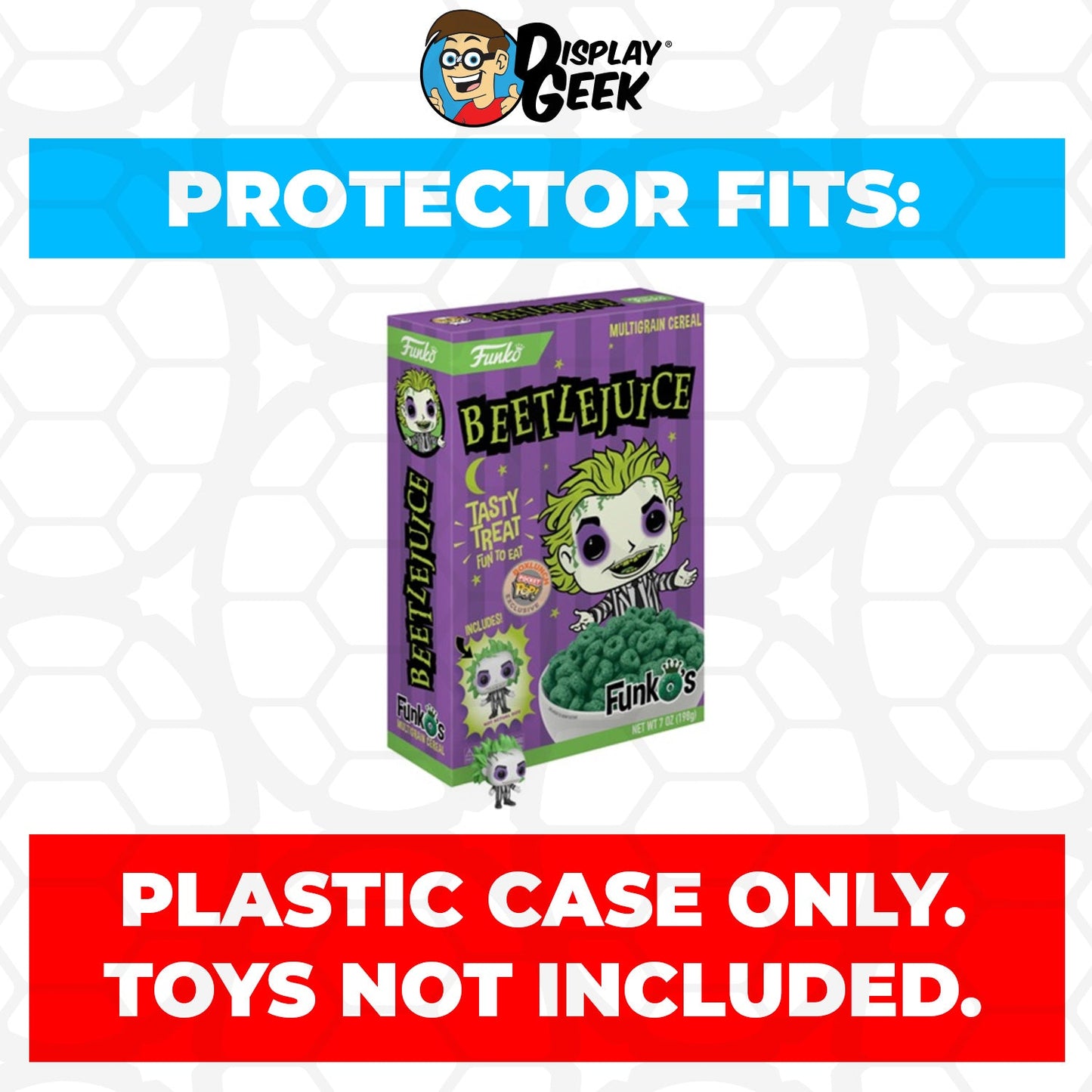 Pop Protector for Beetlejuice FunkO's Cereal Box - PPG Pop Protector Guide Search Created by Display Geek