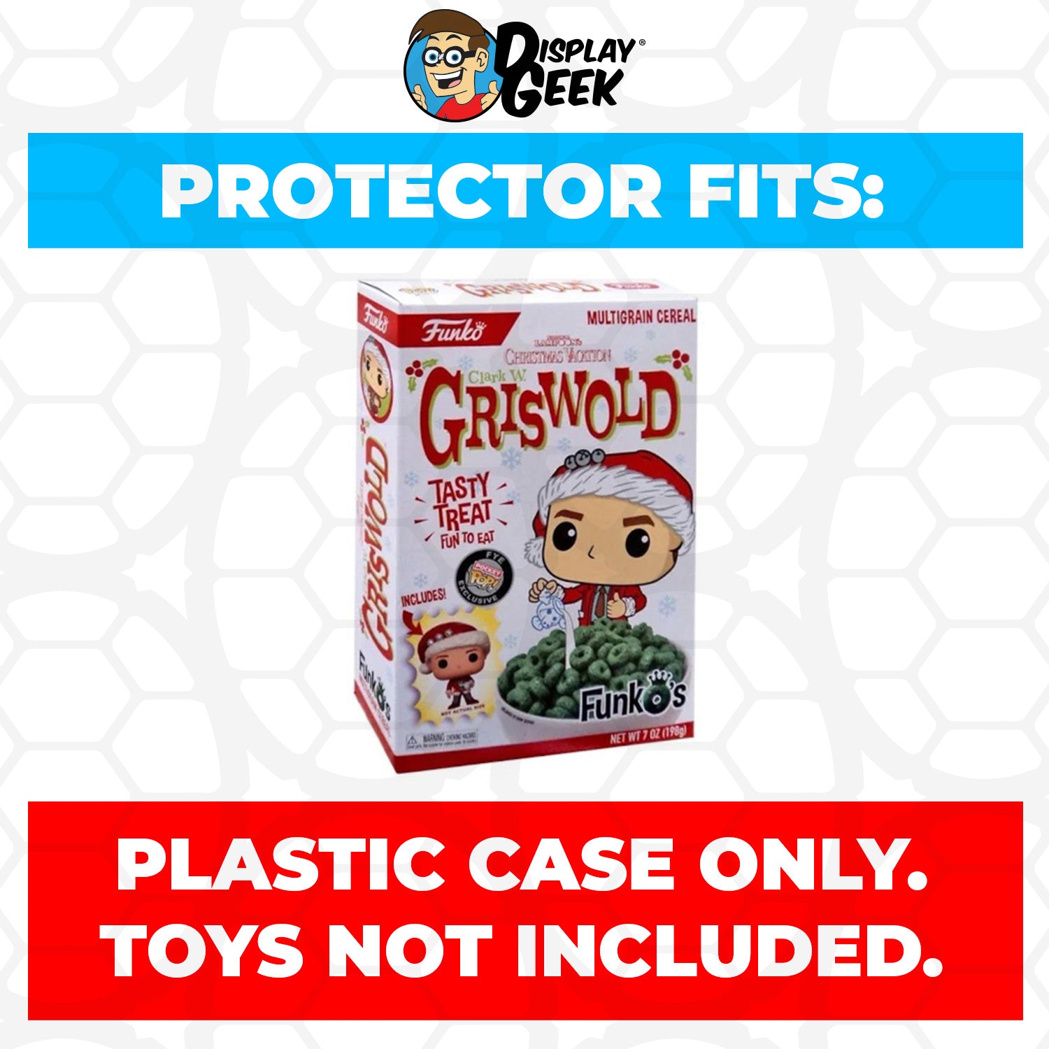 Pop Protector for Christmas Vacation Clark Griswold FunkO's Cereal Box - PPG Pop Protector Guide Search Created by Display Geek