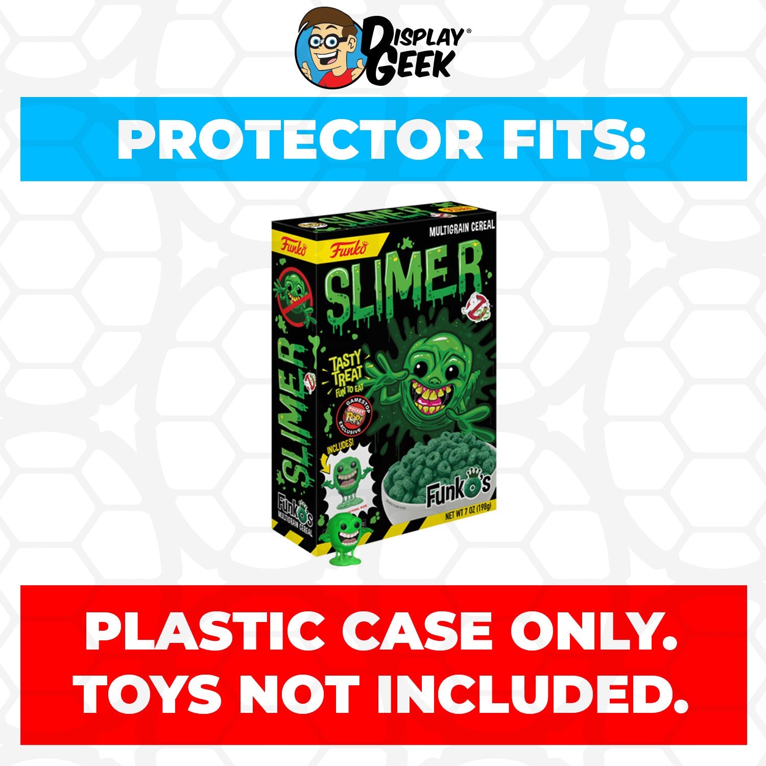 Pop Protector for Slimer FunkO's Cereal Box - PPG Pop Protector Guide Search Created by Display Geek