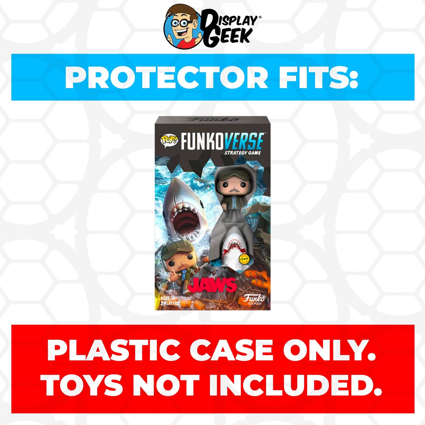 Pop Protector for Funkoverse Jaws 100 Chase Bloody Funko 2 Pack - PPG Pop Protector Guide Search Created by Display Geek