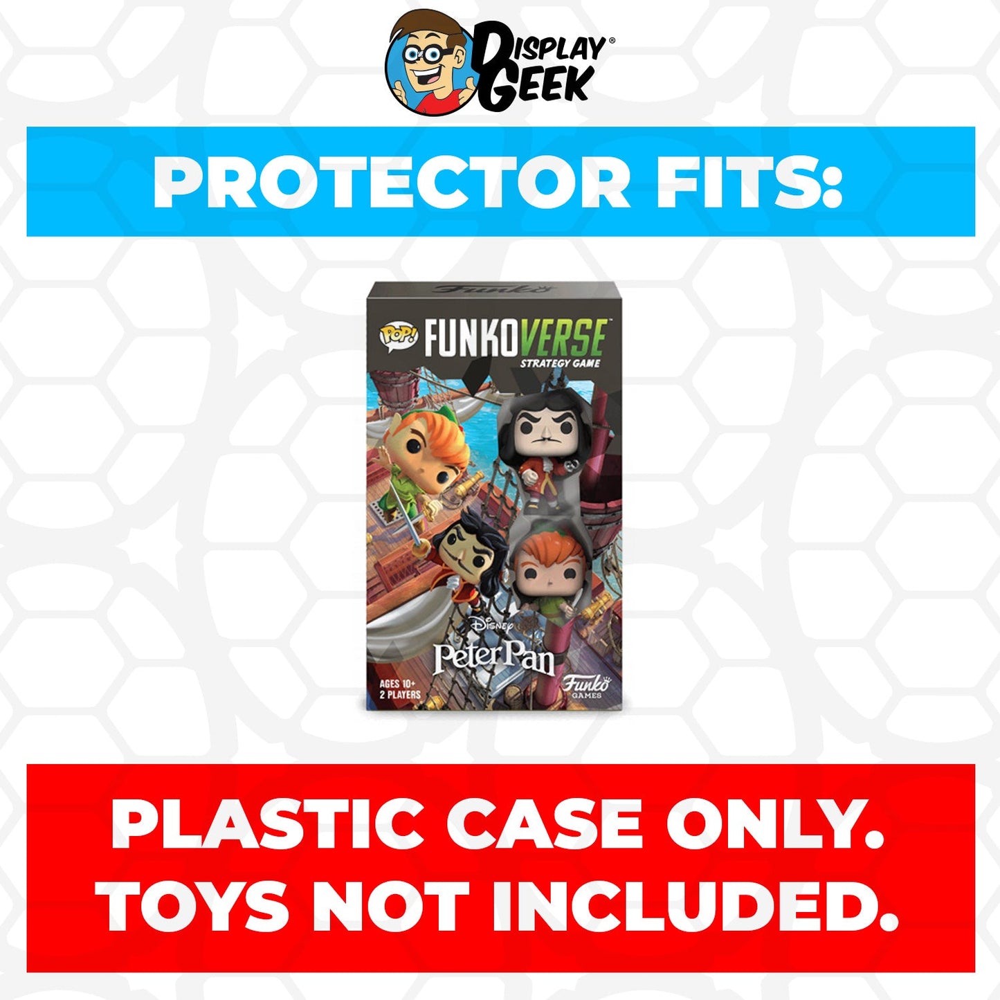 Pop Protector for Funkoverse Peter Pan 100 Funko 2 Pack - PPG Pop Protector Guide Search Created by Display Geek