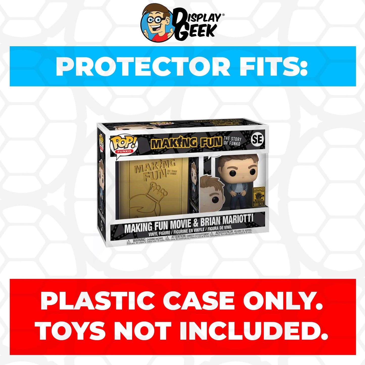 Pop Protector for Making Fun Movie DVD & Brian Mariotti Pop Funko Pop - PPG Pop Protector Guide Search Created by Display Geek