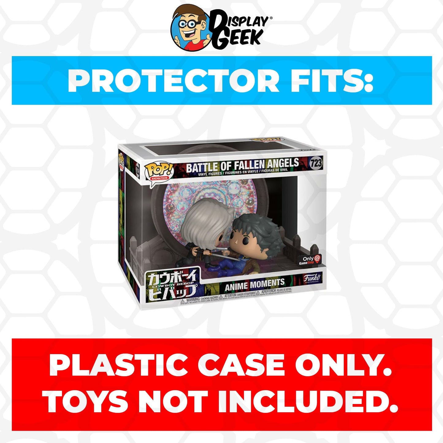 Pop Protector for Battle of Fallen Angels #723 Funko Pop Anime Moments - PPG Pop Protector Guide Search Created by Display Geek