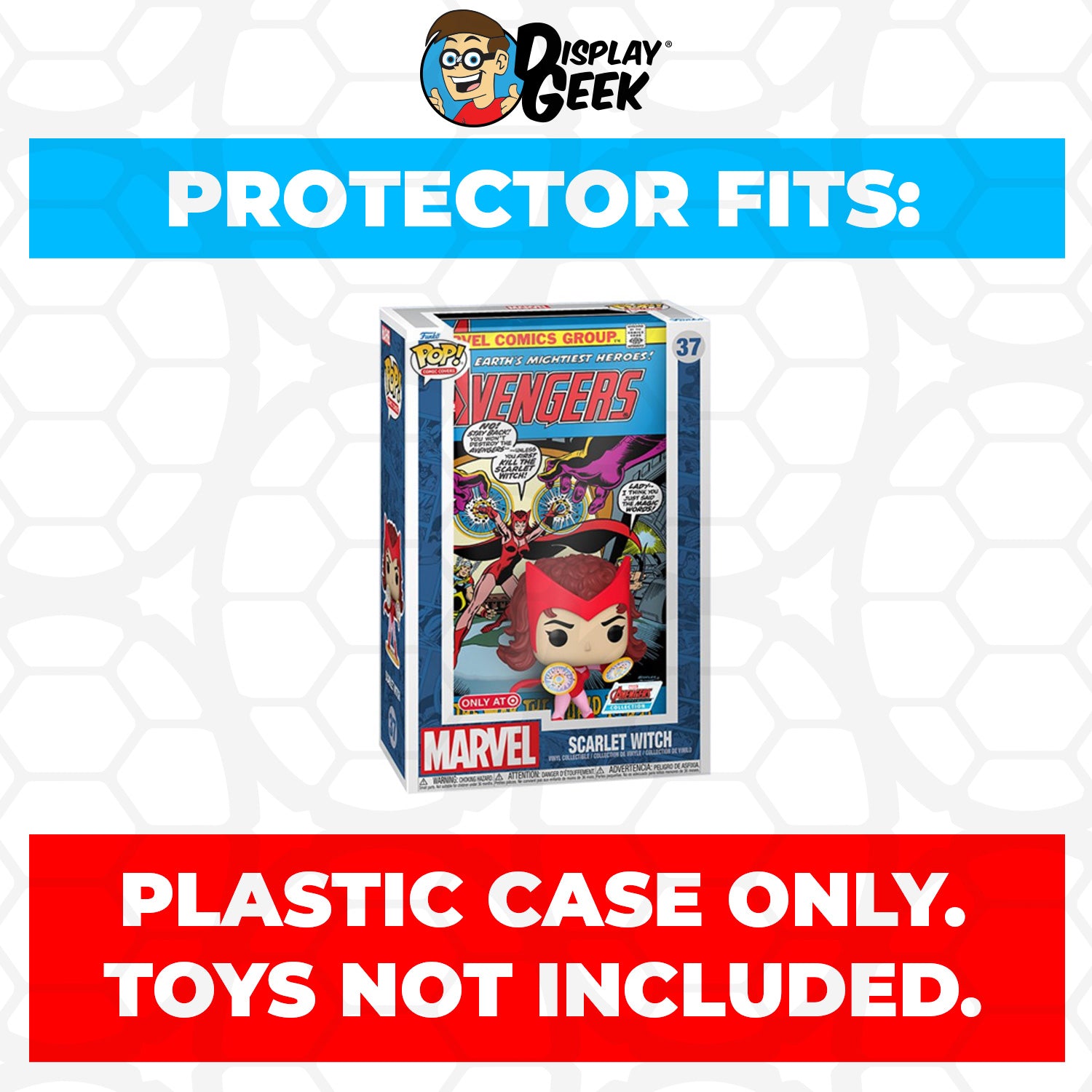 Pop Protector for Scarlet Witch #37 Funko Pop Comic Covers - PPG Pop Protector Guide Search Created by Display Geek