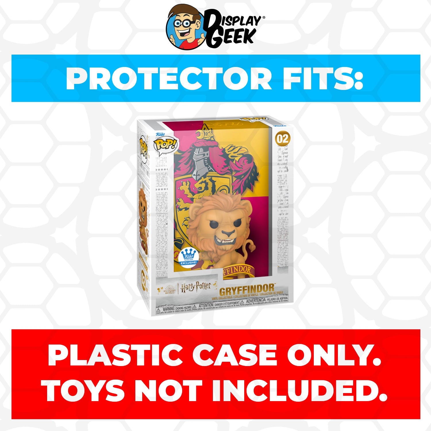 Pop Protector for Gryffindor #02 Funko Pop Covers - PPG Pop Protector Guide Search Created by Display Geek