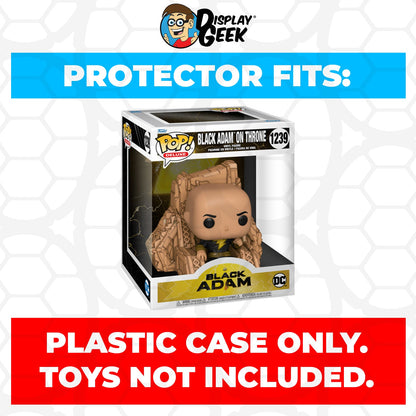 Pop Protector for Black Adam on Throne #1239 Funko Pop Deluxe - PPG Pop Protector Guide Search Created by Display Geek