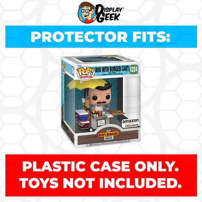 Pop Protector for Bob with Burger Cart #1224 Funko Pop Deluxe - PPG Pop Protector Guide Search Created by Display Geek