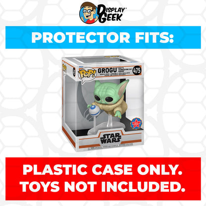 Pop Protector for Grogu Macy's Thanksgiving Day Parade #475 Funko Pop Deluxe - PPG Pop Protector Guide Search Created by Display Geek