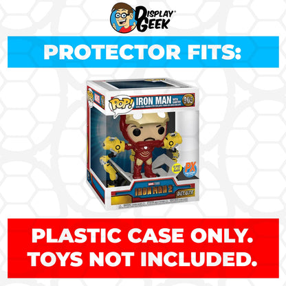 Pop Protector for Iron Man with Gantry Glow #905 Funko Pop Deluxe - PPG Pop Protector Guide Search Created by Display Geek