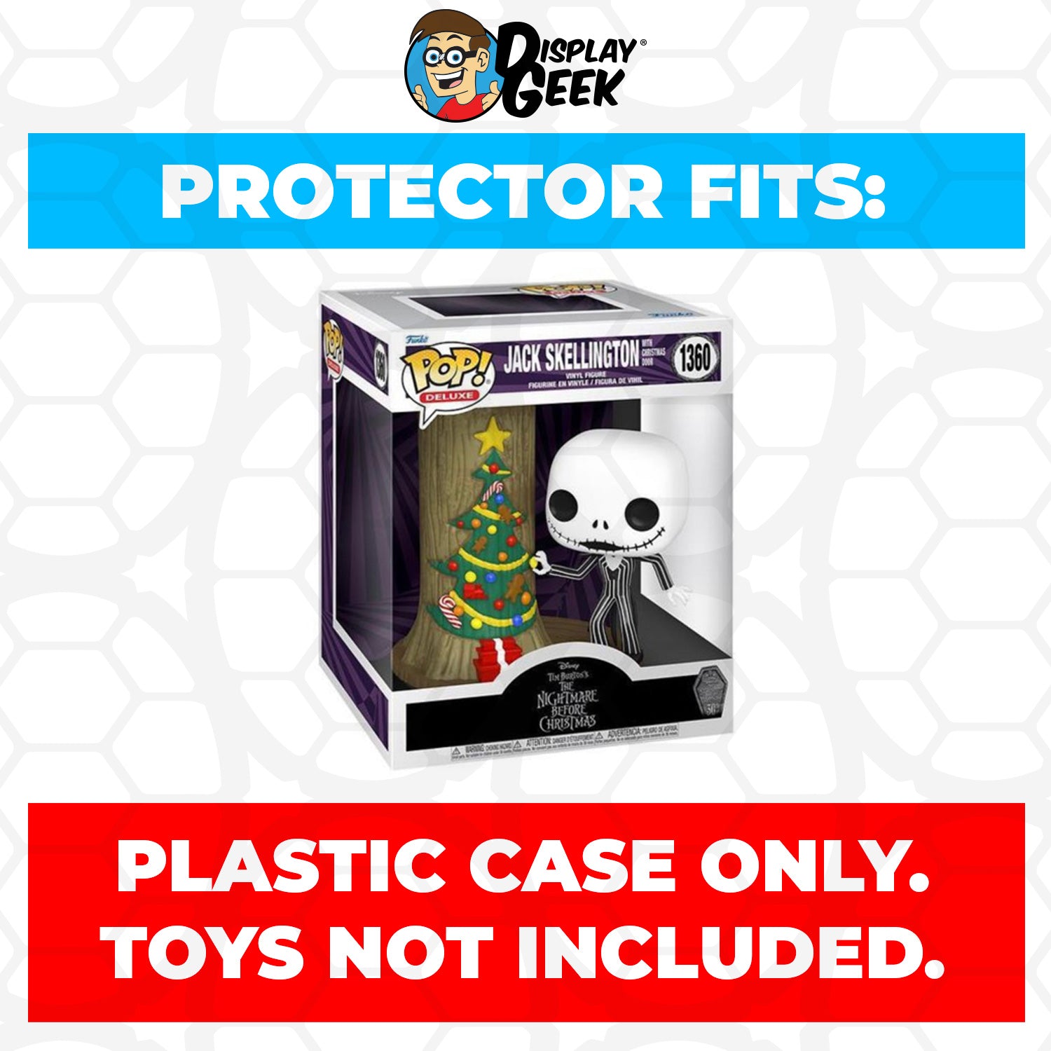 Pop Protector for Jack Skellington with Christmas Door #1360 Funko Pop Deluxe - PPG Pop Protector Guide Search Created by Display Geek