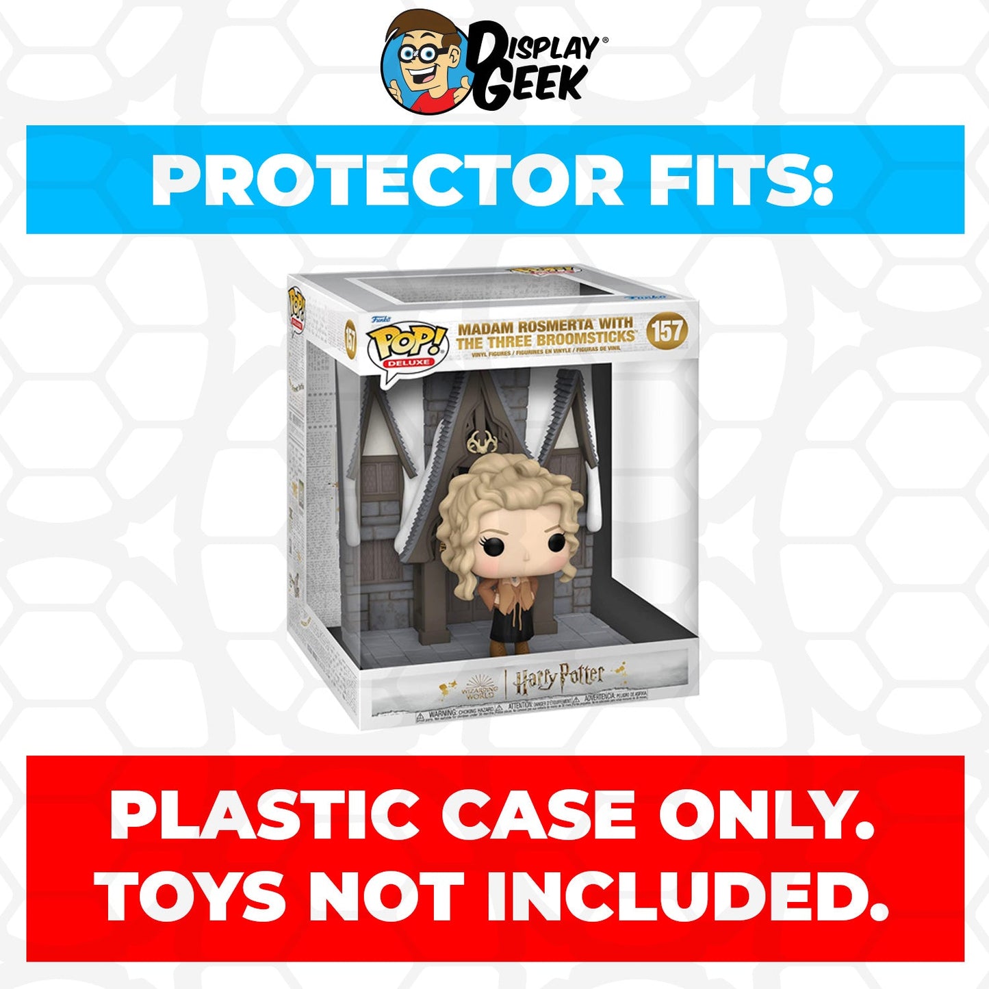 Pop Protector for Madam Rosmerta with Three Broomsticks #157 Funko Pop Deluxe - PPG Pop Protector Guide Search Created by Display Geek