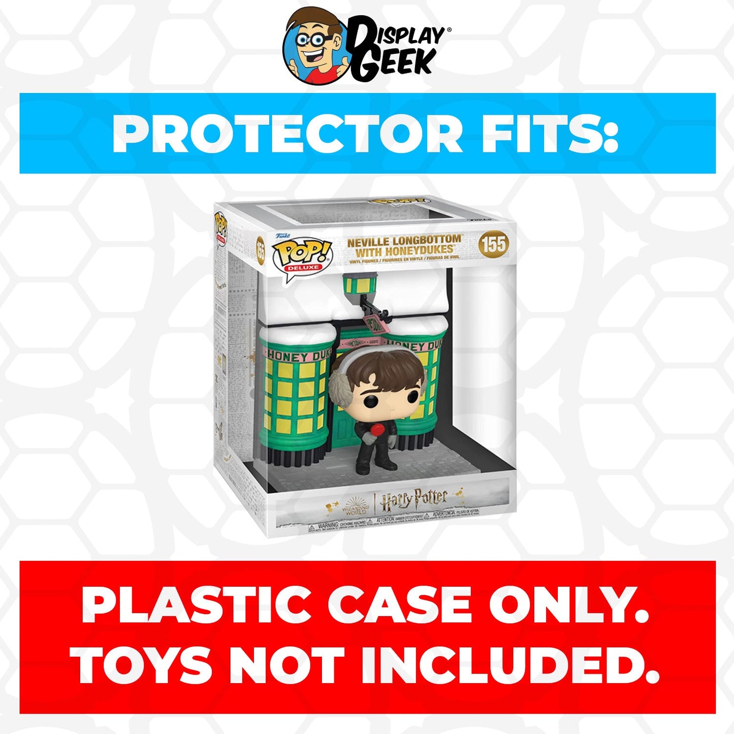 Pop Protector for Neville Longbottom with Honeydukes #155 Funko Pop Deluxe - PPG Pop Protector Guide Search Created by Display Geek