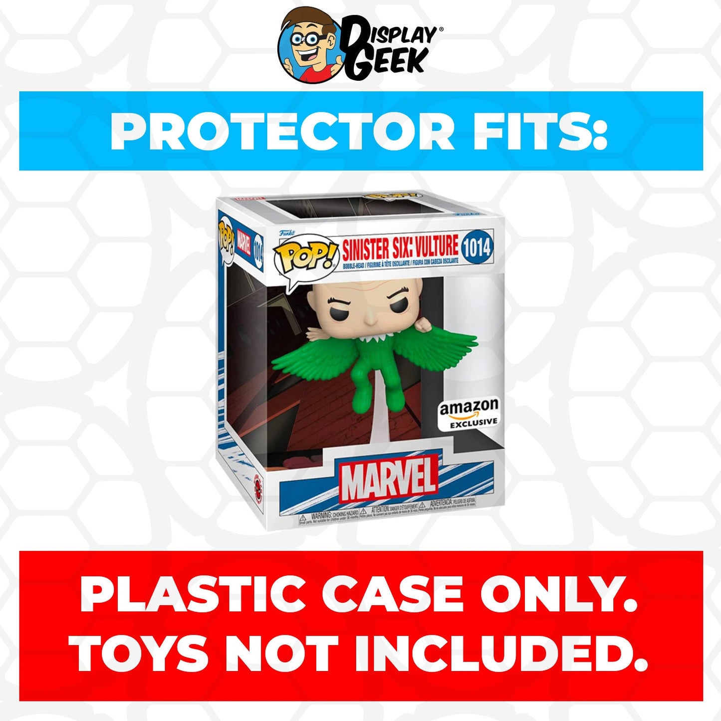 Pop Protector for Sinister Six Vulture #1014 Funko Pop Deluxe - PPG Pop Protector Guide Search Created by Display Geek