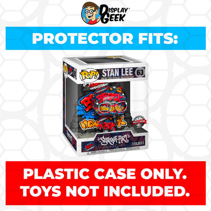 Pop Protector for Street Art Stan Lee #63 Funko Pop Deluxe - PPG Pop Protector Guide Search Created by Display Geek