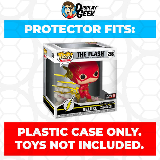 Pop Protector for The Flash Jim Lee #268 Funko Pop Deluxe - PPG Pop Protector Guide Search Created by Display Geek