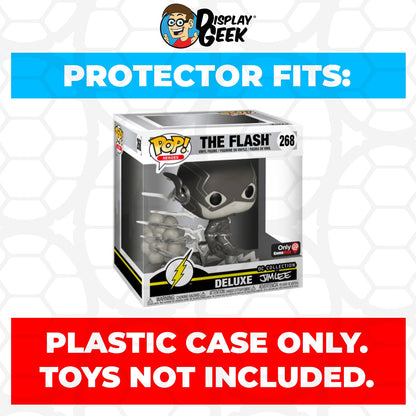 Pop Protector for The Flash Jim Lee Black & White #268 Funko Pop Deluxe - PPG Pop Protector Guide Search Created by Display Geek