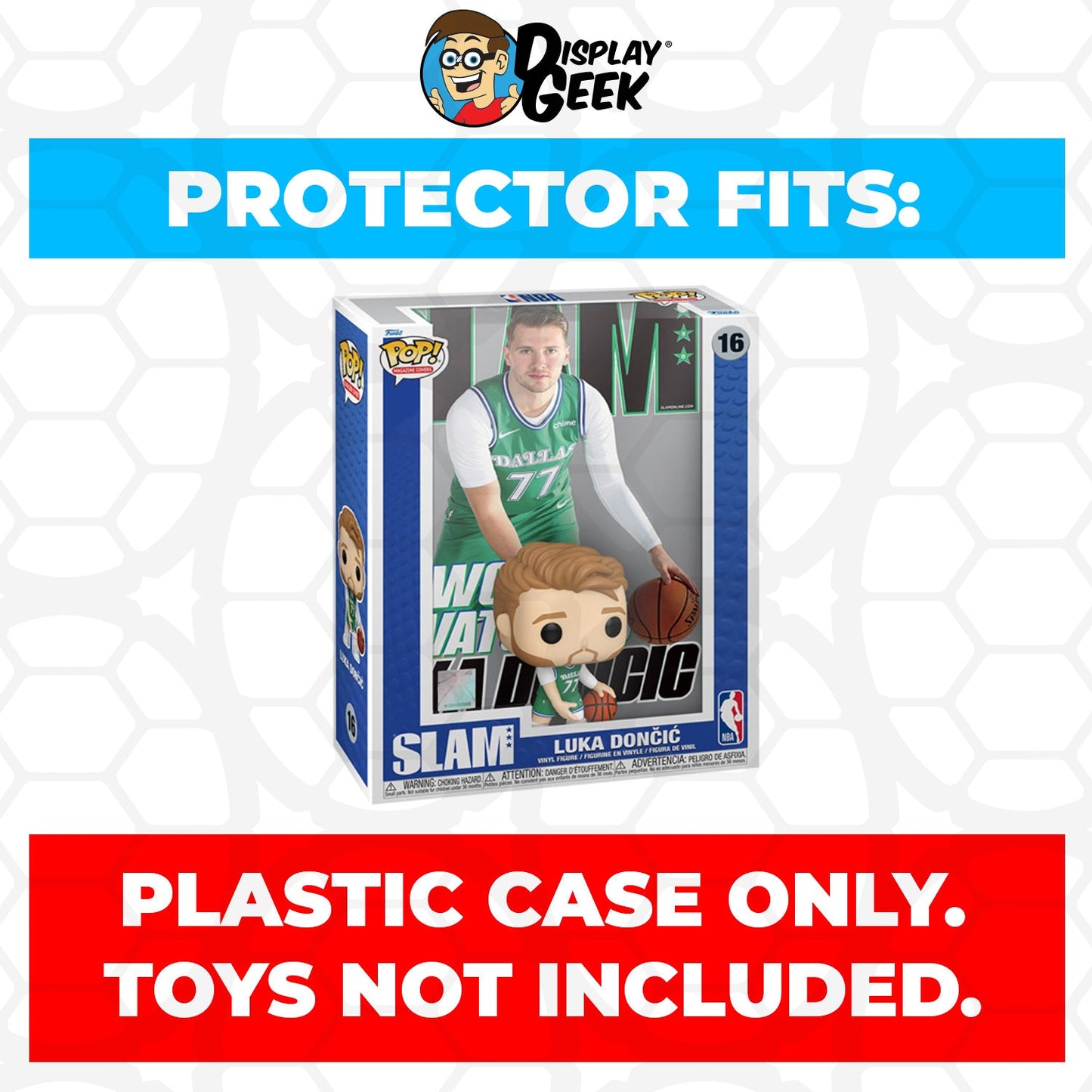 Pop Protector for Luka Doncic #16 Funko Pop Magazine Covers - PPG Pop Protector Guide Search Created by Display Geek