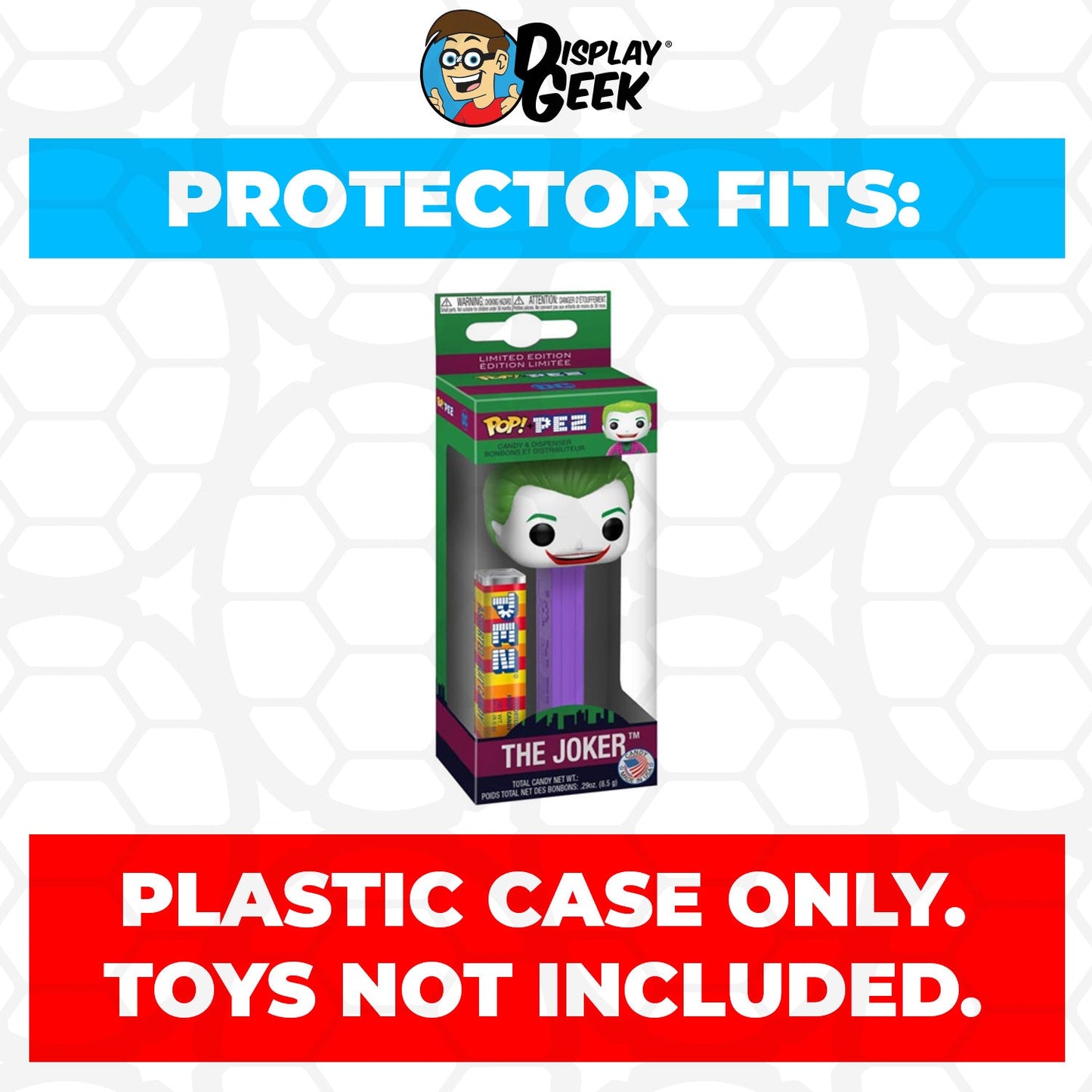 Pop Protector for The Joker 1966 Funko Pop Pez - PPG Pop Protector Guide Search Created by Display Geek