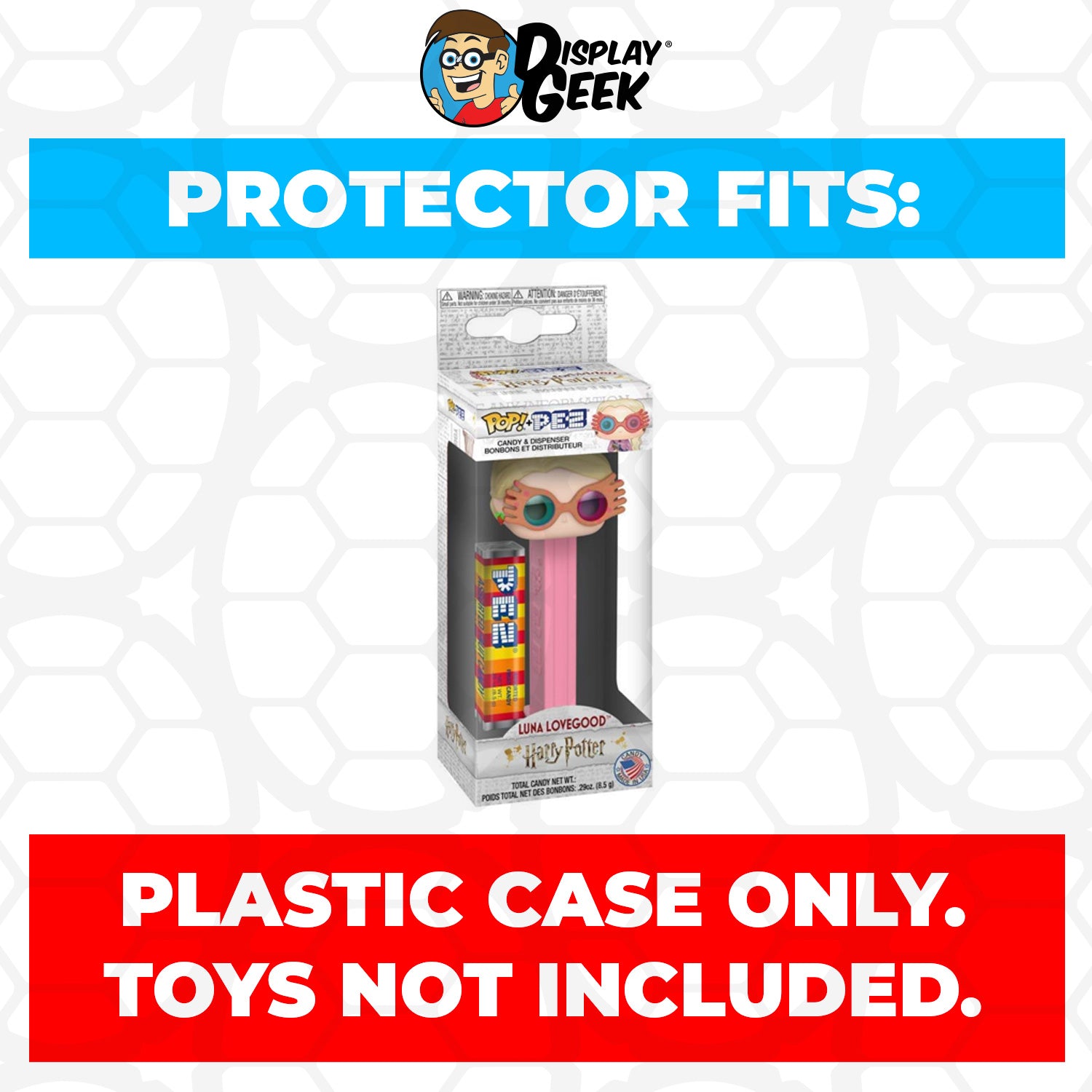 Pop Protector for Luna Lovegood Funko Pop Pez - PPG Pop Protector Guide Search Created by Display Geek