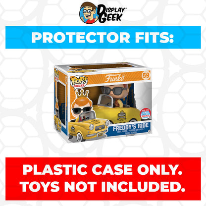 Pop Protector for Freddy's Ride Yellow Taxi NYC #59 Funko Pop Rides - PPG Pop Protector Guide Search Created by Display Geek