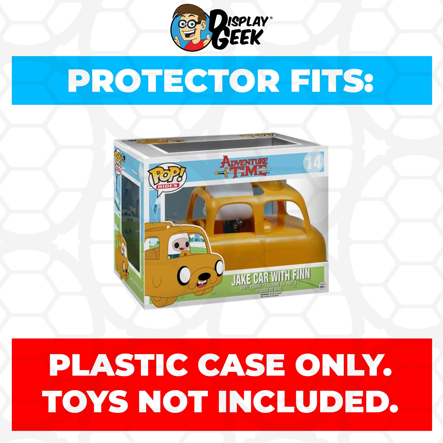 Pop Protector for Jake Car with Finn #14 Funko Pop Rides - PPG Pop Protector Guide Search Created by Display Geek