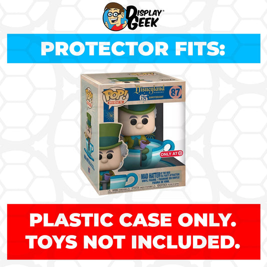 Pop Protector for Mad Hatter at the Mad Tea Party Attraction #87 Funko Pop Rides - PPG Pop Protector Guide Search Created by Display Geek