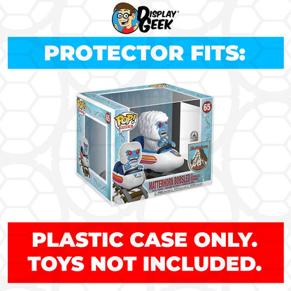 Pop Protector for Matterhorn Bobsled and Abominable Snowman #65 Funko Pop Rides - PPG Pop Protector Guide Search Created by Display Geek