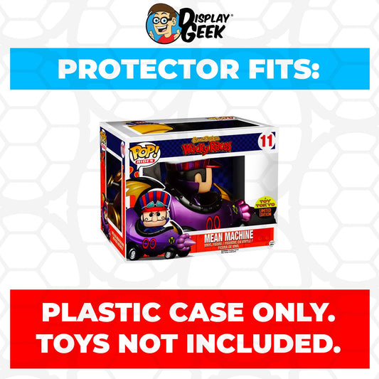 Pop Protector for Mean Machine with Dick Dastardly Metallic #11 Funko Pop Rides - PPG Pop Protector Guide Search Created by Display Geek