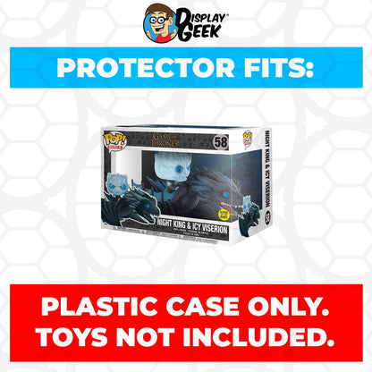 Pop Protector for Night King & Icy Viserion #58 Funko Pop Rides - PPG Pop Protector Guide Search Created by Display Geek