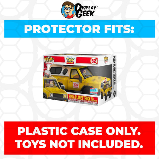 Pop Protector for Pizza Planet Truck Buzz Lightyear NYCC #52 Funko Pop Rides - PPG Pop Protector Guide Search Created by Display Geek