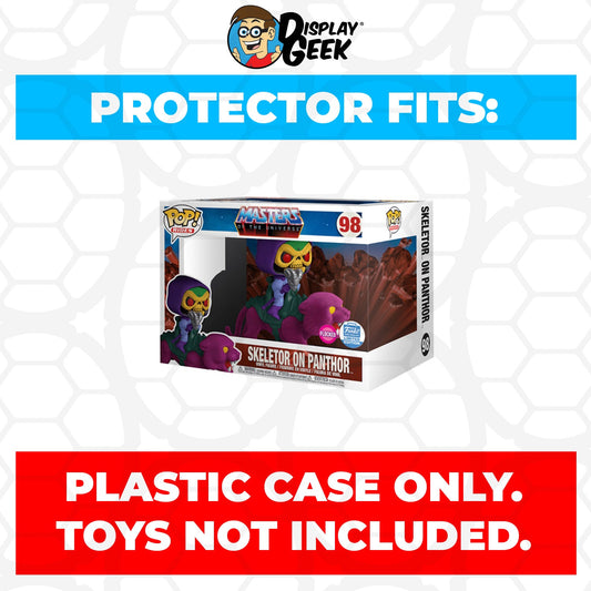 Pop Protector for Skeletor on Panthor Flocked #98 Funko Pop Rides - PPG Pop Protector Guide Search Created by Display Geek