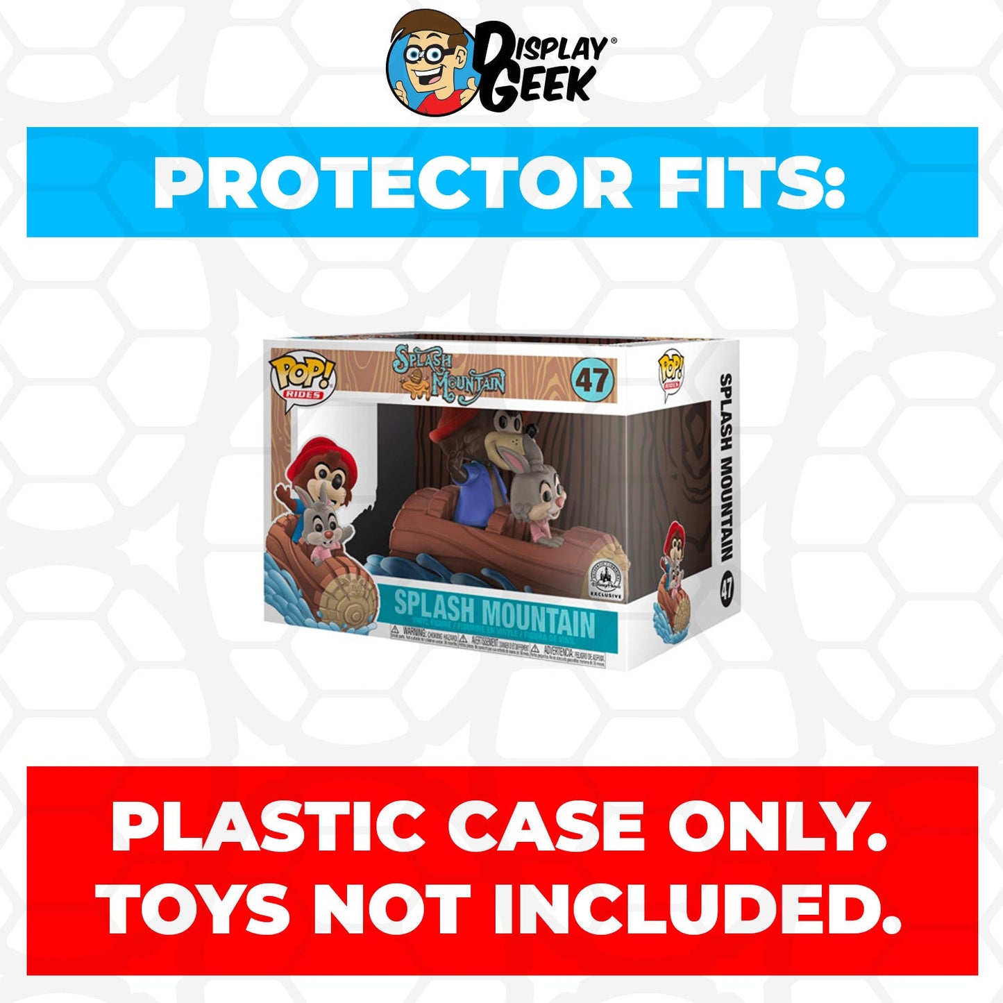 Pop Protector for Splash Mountain Log Flume #47 Funko Pop Rides - PPG Pop Protector Guide Search Created by Display Geek