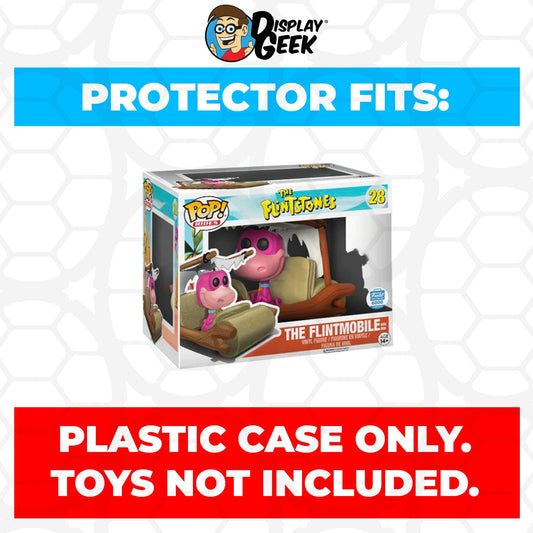 Pop Protector for The Flintmobile with Dino #28 Funko Pop Rides - PPG Pop Protector Guide Search Created by Display Geek