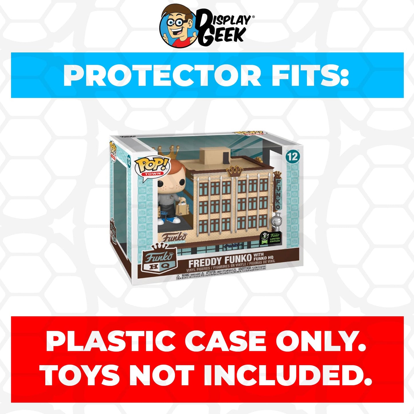 Pop Protector for Freddy Funko with Funko HQ ECCC #12 Funko Pop - PPG Pop Protector Guide Search Created by Display Geek