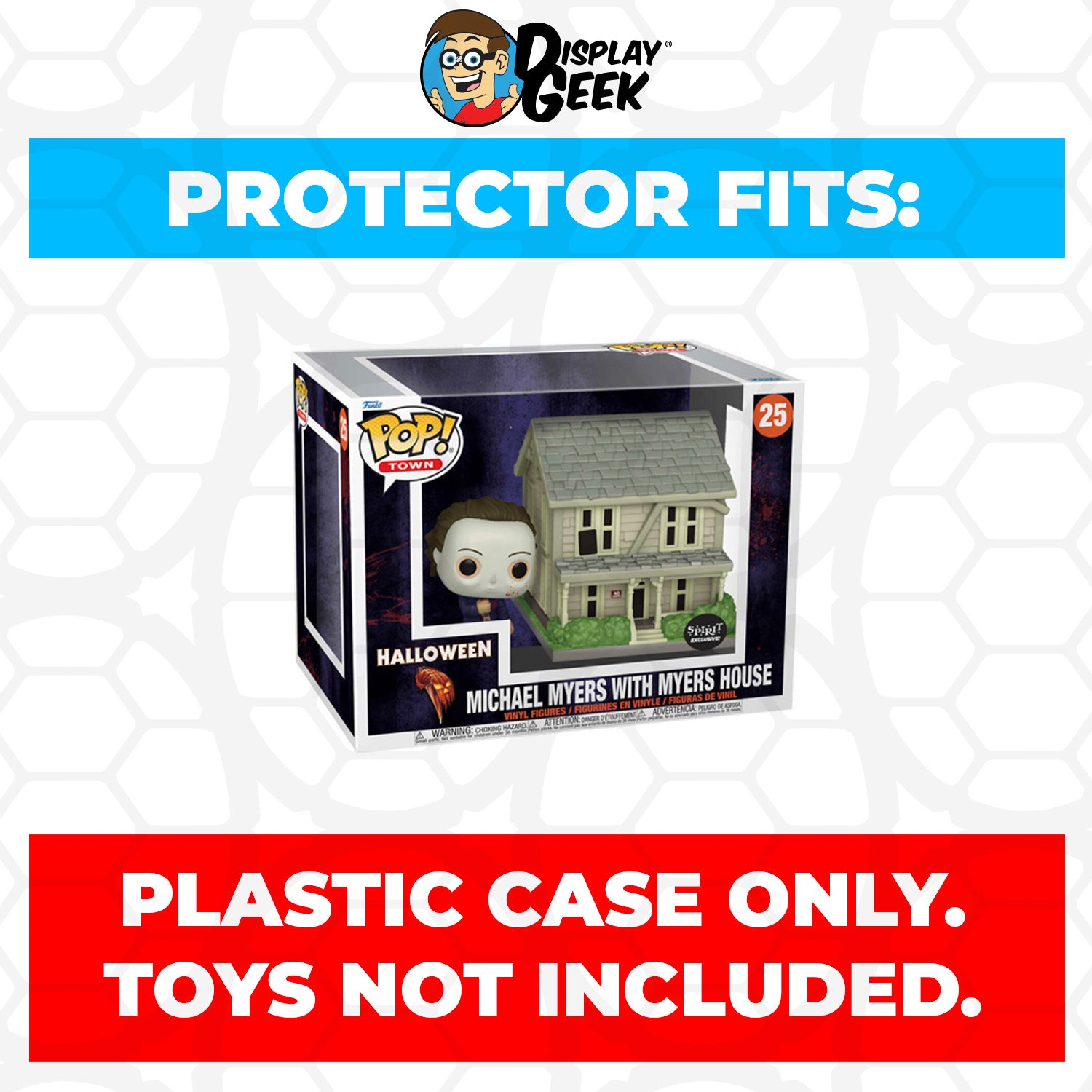 Pop Protector for Michael Myers with Myers House #25 Funko Pop Town - PPG Pop Protector Guide Search Created by Display Geek