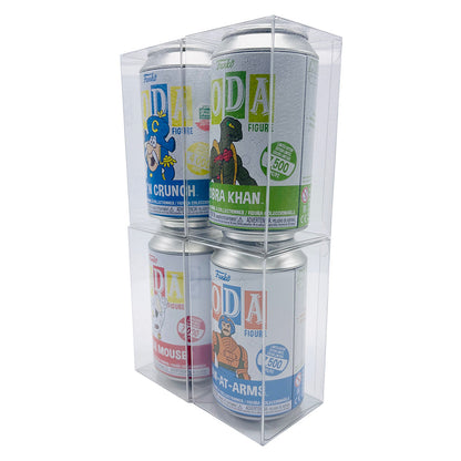 80 Pack of Funko Soda Pop Protectors 12 oz. - PPG Pop Protector Guide Search Created by Display Geek