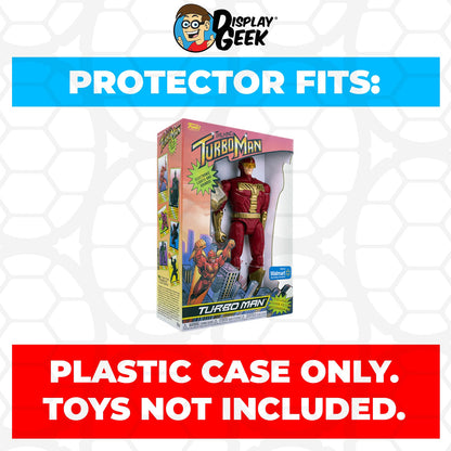 Pop Protector for Talking Turbo Man Action FIgure Funko - PPG Pop Protector Guide Search Created by Display Geek